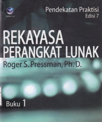 Rekayasa Perangkat Lunak; Pendekatan Praktisi (Buku 1)