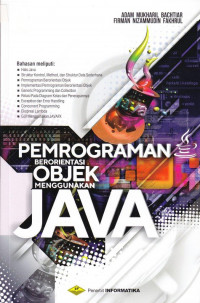 Pemrograman Berorientasi Objek Menggunakan JAVA