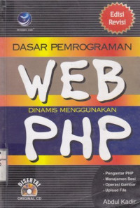 Dasar Pemrograman Web Dinamis Menggunakan PHP